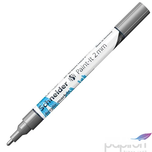 Dekormarker 2mm Schneider akril,Paint-It 310, ezüst TSC310E