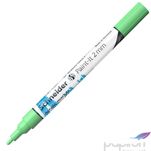 Dekormarker 2mm Schneider akril,Paint-It 310, pasztellzöld TSC310PZ