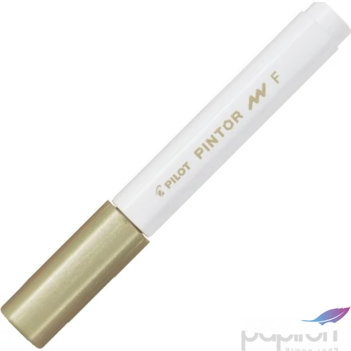 Lakk Decomarker Pilot Pintor F' 1mm vízbázisú arany Írószerek PILOT SW-PT-F-GD