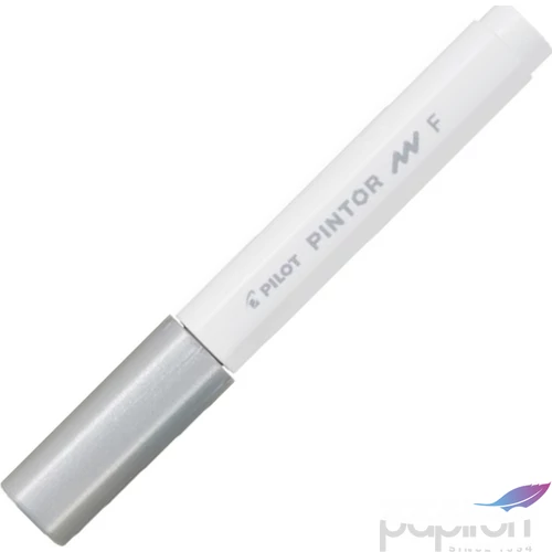 Lakk Decomarker Pilot Pintor F' 1mm vízbázisú ezüst Írószerek PILOT SW-PT-F-SI