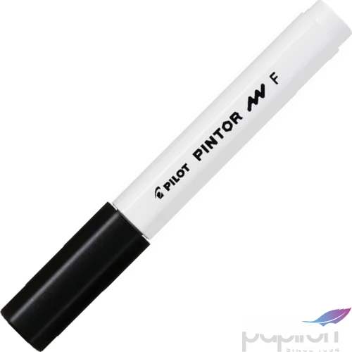 Lakk Decomarker Pilot Pintor F' 1mm vízbázisú fekete Írószerek PILOT SW-PT-F-B