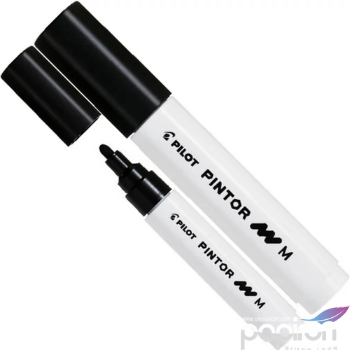 Lakk Decomarker Pilot Pintor M' 1,4mm vízbázisú fekete Írószerek PILOT SW-PT-M-B