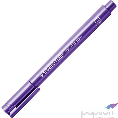 Dekormarker Staedtler 1-2 mm, kúpos, 8323, metál lila