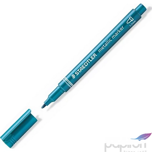 Lakk Decomarker Staedtler 1-2mm kúpos hegy metálkék kalligrafikus Írószerek 8323-373
