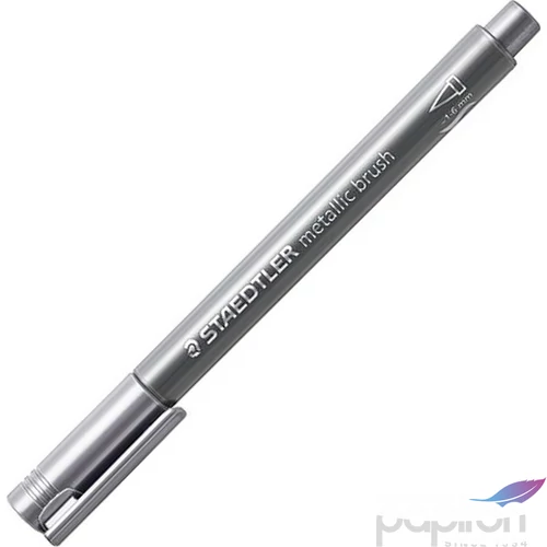 Dekormarker Staedtler ezüst Design Journey Metallic Brush TS832181