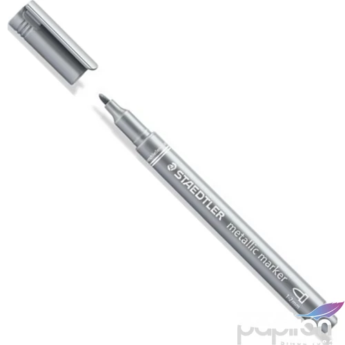 Lakk Decomarker Staedtler 1-2mm kúpos hegy metál ezüst kalligrafik Írószerek 8323-81