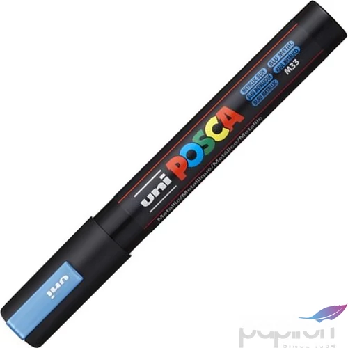 Dekormarker Uni 1,8-2,5 mm, Posca PC-5M, metálkék 