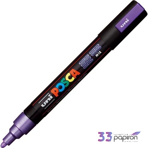 Dekormarker Uni 1,8-2,5 mm, Posca PC-5M, metállila