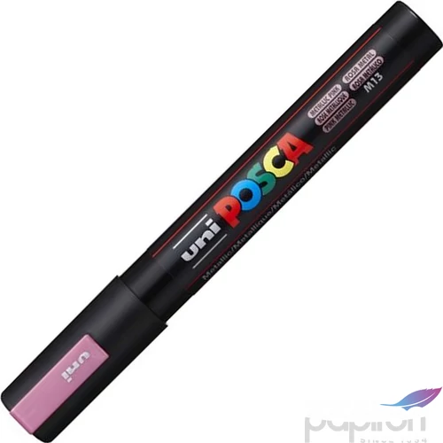 Dekormarker Uni 1,8-2,5 mm, Posca PC-5M, metálrózsaszín 