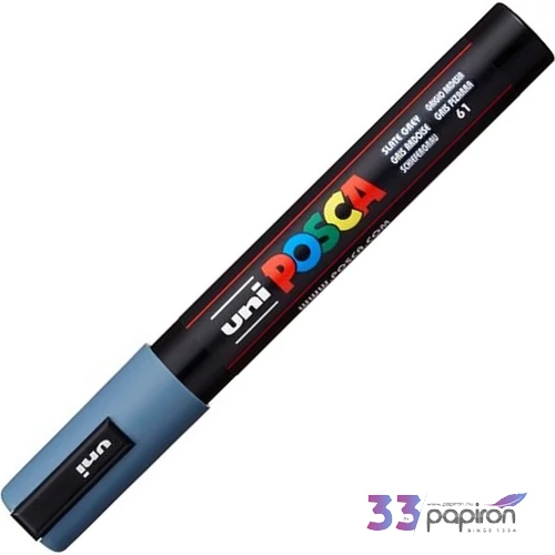 Dekormarker Uni 1,8-2,5 mm, Posca PC-5M, palaszürke