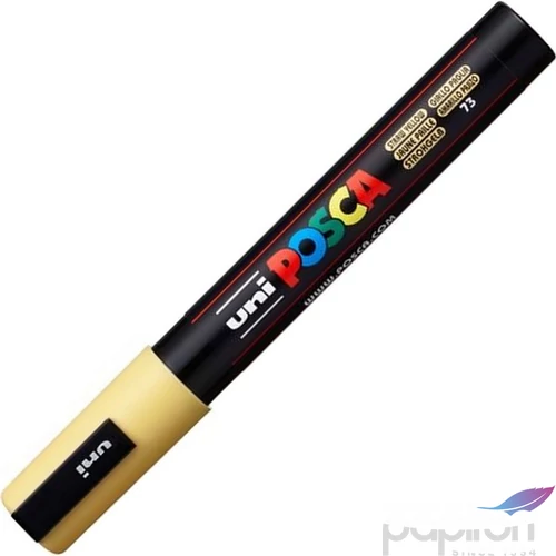 Dekormarker Uni 1,8-2,5 mm, Posca PC-5M, szalmasárga 
