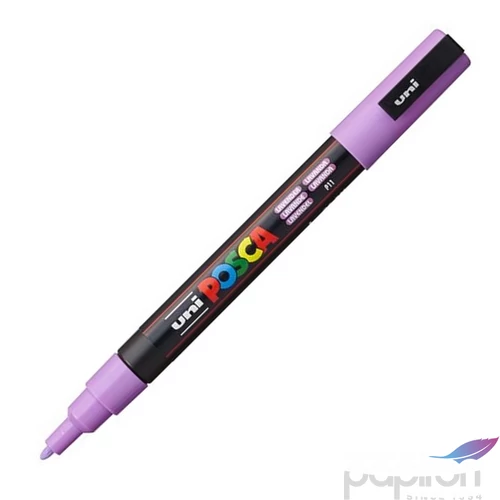 Decormarker UNI-BALL Posca 0,9-1,3mm vízbázisu akril mark levendula Írószerek UNI Posca PC-3M