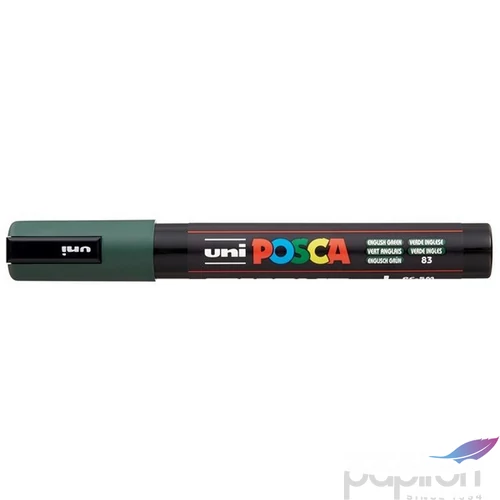 Dekormarker Uni Posca 5M 1,8-2,5mm, angolzöld filctoll, marker
