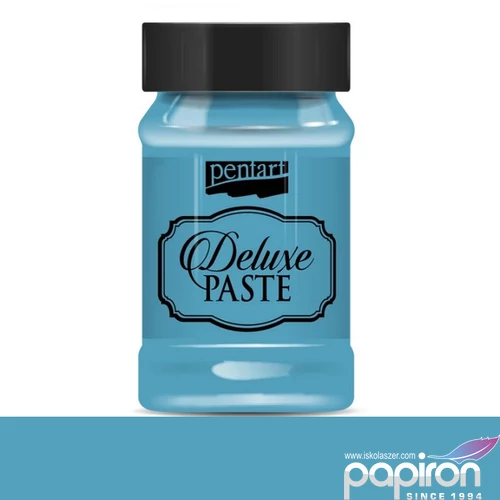 Dekorpaszta 100ml Pentart Deluxe paszta lagúnakék