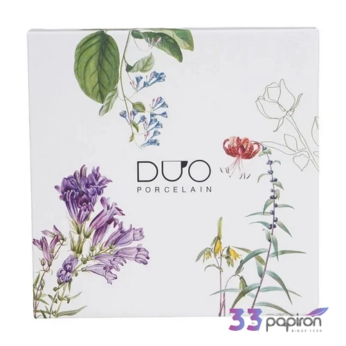 Desszertes tányér porcelán COLORS OF NATURE 2 db szett/szett Díszdobozban