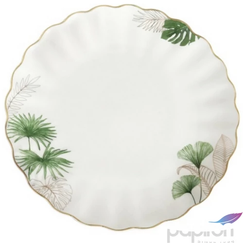 Tányér lapos porcelán 26cm, Garden Joy lapostányér kézzel festett