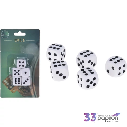 Dobókocka '24 készlet 5db-os kpm