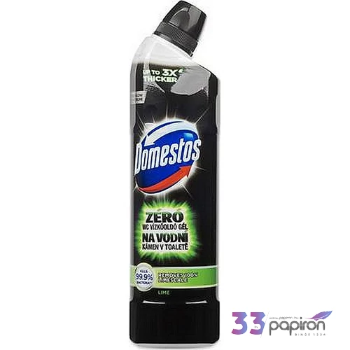 Domestos általános fertőtlenít 750ml ZERO/LIME KHT628 20db/karton;180db/sor;900db/raklap