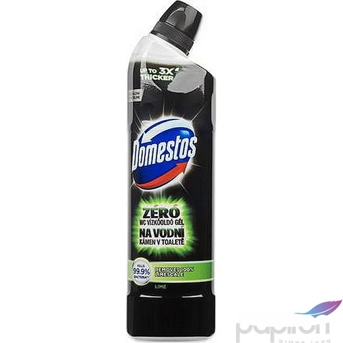 Domestos általános fertőtlenít 750ml ZERO/LIME KHT628 20db/karton;180db/sor;900db/raklap