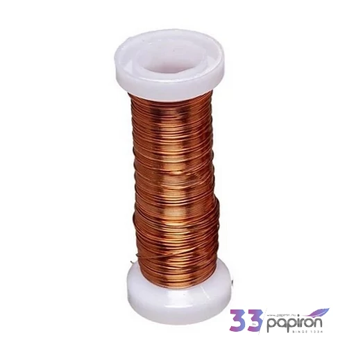 Drót réz 1mm réz 20m/tekercs