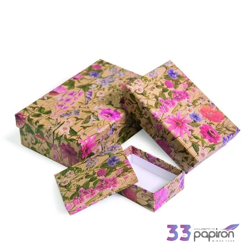 Díszdoboz papír téglalap 24' S10/6 18,6x11,7x5,3cm Az ár egy darabra vonatkozik!
