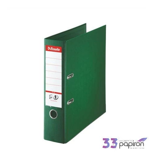 Iratrendező Esselte STANDARD PLUS VIVIDA A4 80mm élvédővel zöld Esselte