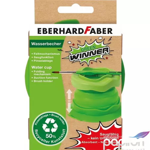 Eberhard-Faber ecsettál 24 összecsukható GREEN WINNER