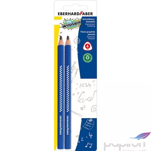 Eberhard-Faber grafitceruza 24 szett 2db-os TRI WINNER B BL.