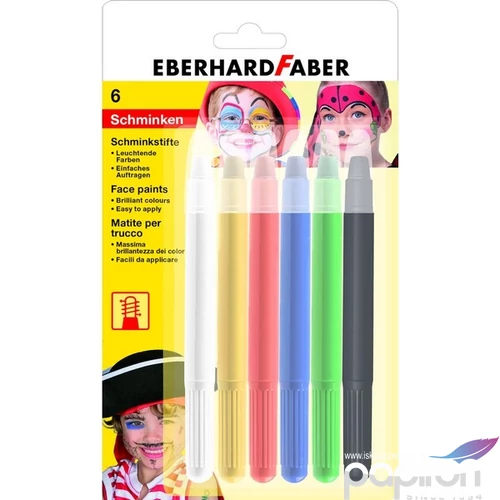Eberhard Faber Arcfesték Arcfestő ceruza készlet 6db-os E579107