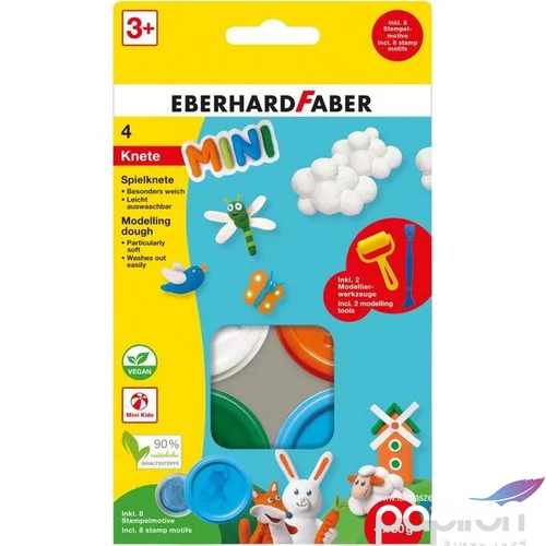 Eberhard Faber gyurma speciális 4x50g + kiegészítők E572516