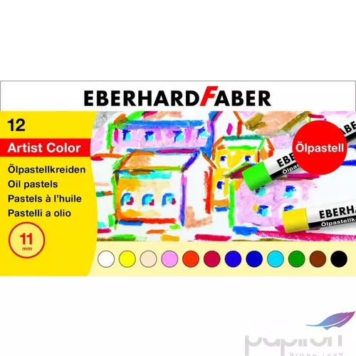 Eberhard Faber olajpasztell 12db 11mm átmérő E522012