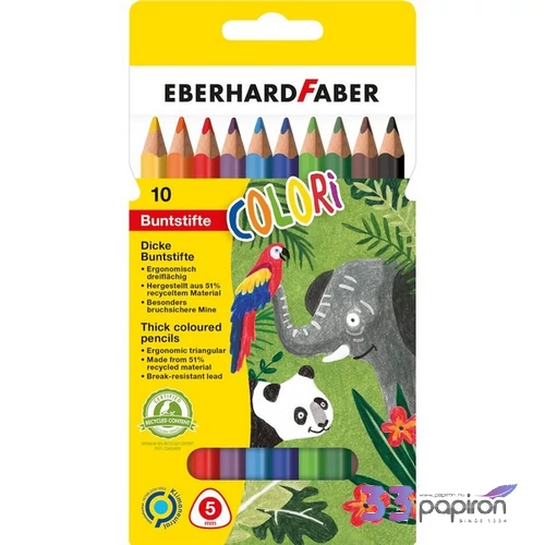 Eberhard Faber színes ceruza 10db-os, Jumbo Colori