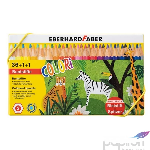 Eberhard Faber Színes ceruza 36db-os+grafitceruza+hegyező COLORI