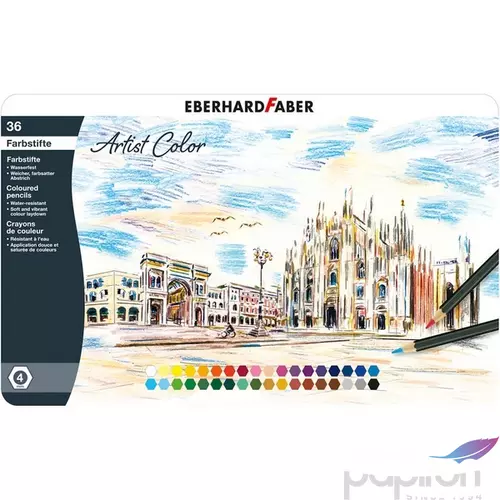 Eberhard Faber színes ceruza 36Db-Os Fém Dobozban ARTIST COLOR