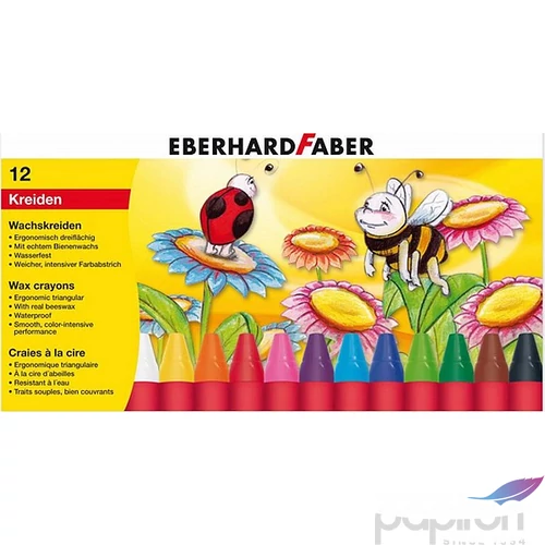 Eberhard Faber zsírkréta 12db készlet E524010