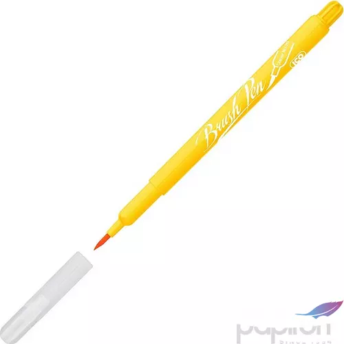 Ecsetiron Brush Pen ICO citromsárga - 20 marker, filctoll, ecsetfilc