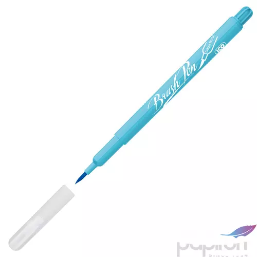 Ecsetiron Brush Pen ICO türkizkék - 52 marker, filctoll, ecsetfilc