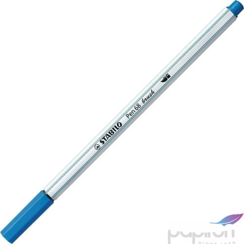 Ecsetiron kék Stabilo Pen 68' Brush Írószerek STABILO 568/41