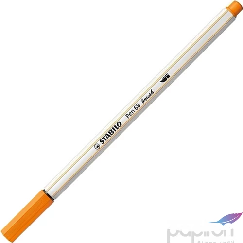Ecsetiron narancs Stabilo Pen 68' Brush Írószerek STABILO 568/54