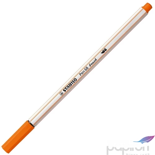 Ecsetiron Stabilo Pen 68 brush, élénknarancs TST568301