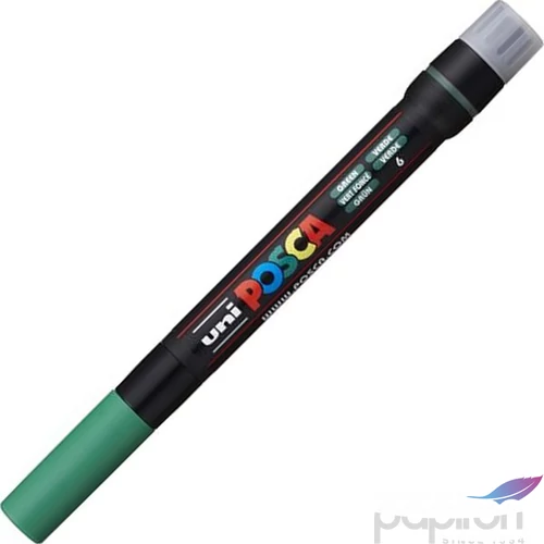 Ecsetiron Uni Ecsetirón, UNI "Posca PCF-350", zöld 