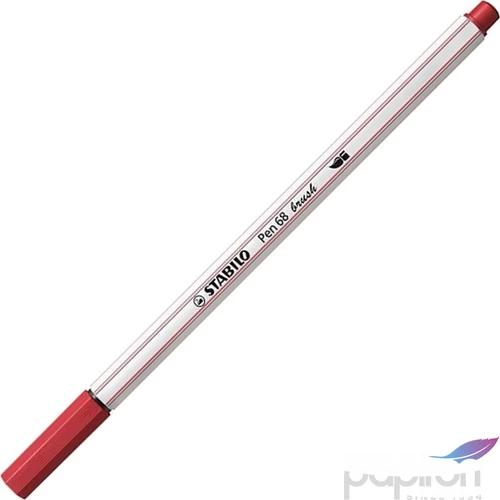 Ecsetiron vörös Stabilo Pen 68' Brush Írószerek STABILO 568/50