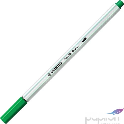Ecsetiron zöld Stabilo Pen 68' Brush Írószerek STABILO 568/36