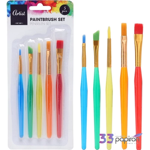 Ecsetkészlet ARTIS '24 5db-os ecset kpm