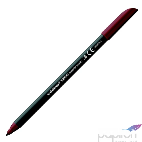 Edding 1200 marker angol piros marker, filctoll