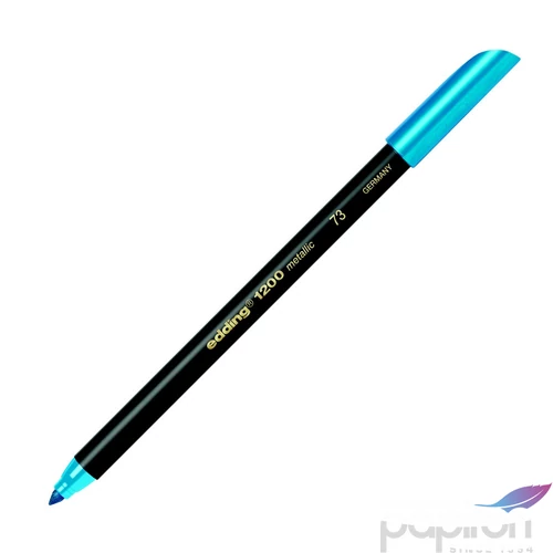 Edding 1200 marker metalic kék marker, filctoll