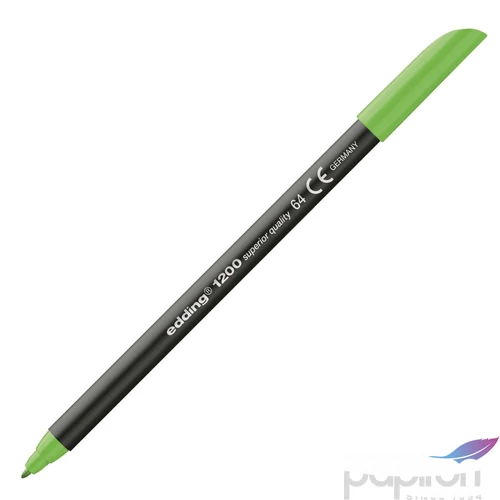 Edding 1200 marker neon zöld marker, filctoll