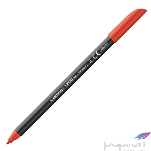 Edding 1200 marker piros marker, filctoll