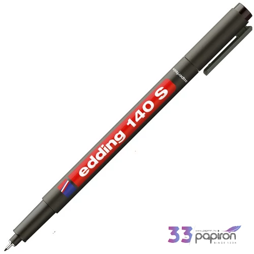 Edding 140S fekete OHP OHP-permanent alkoholos marker 0,3mm filc, marker