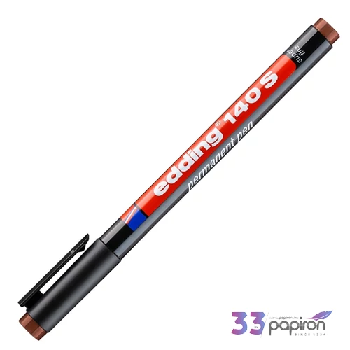 Edding 140S OHP barna OHP-permanent alkoholos marker 0,3mm filc, marker